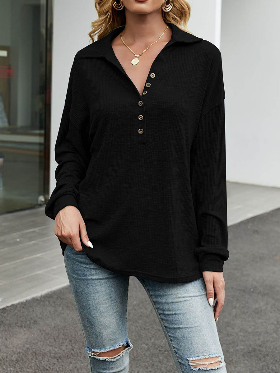 Stunncal Button Down Casual Top