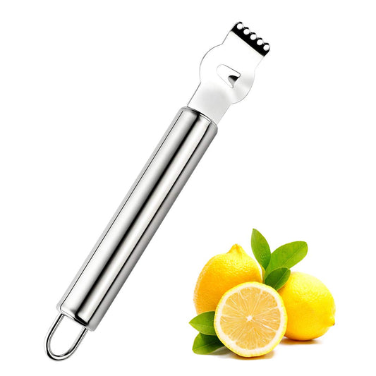 Stainless Steel Citrus Zester & Peeler