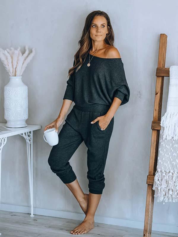 Stunncal Off-Shoulder Two Sets