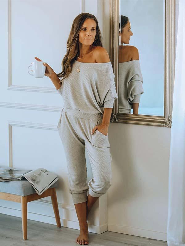 Stunncal Off-Shoulder Two Sets