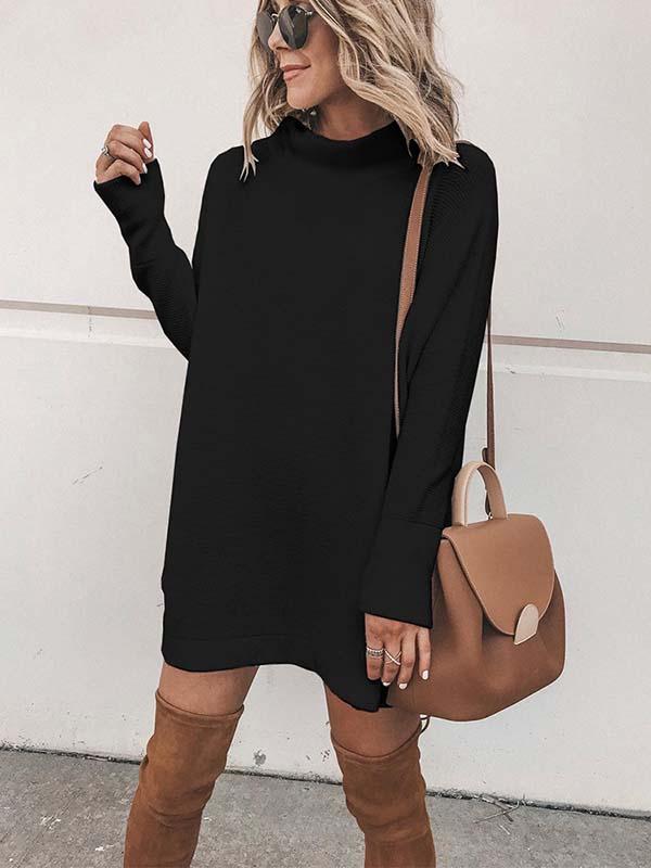 Stunncal O Neck Autumn Dress